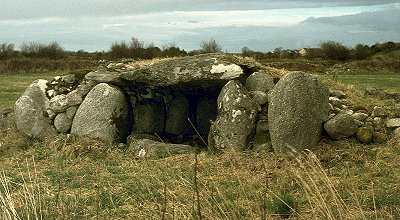 The tomb from behind.